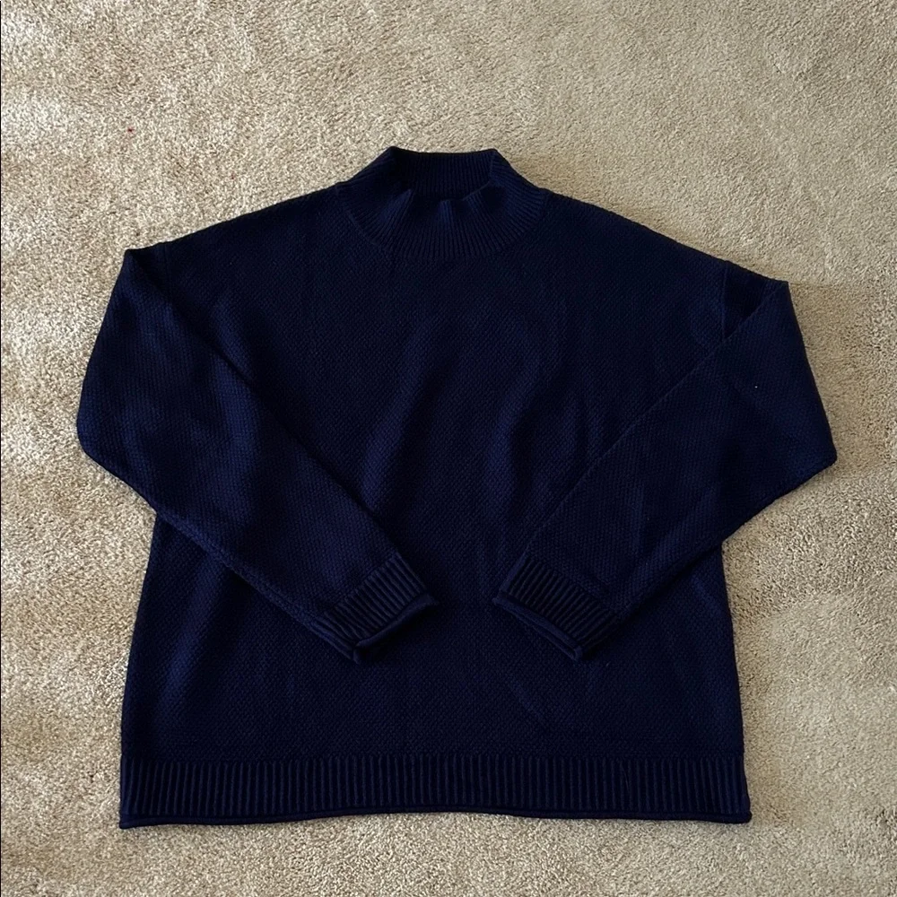 Women’s Navy Sweater - Picture 1 of 2